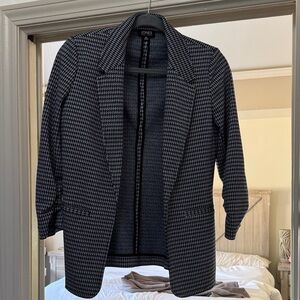 Jones New York Women's Classic Houndstooth Blazer